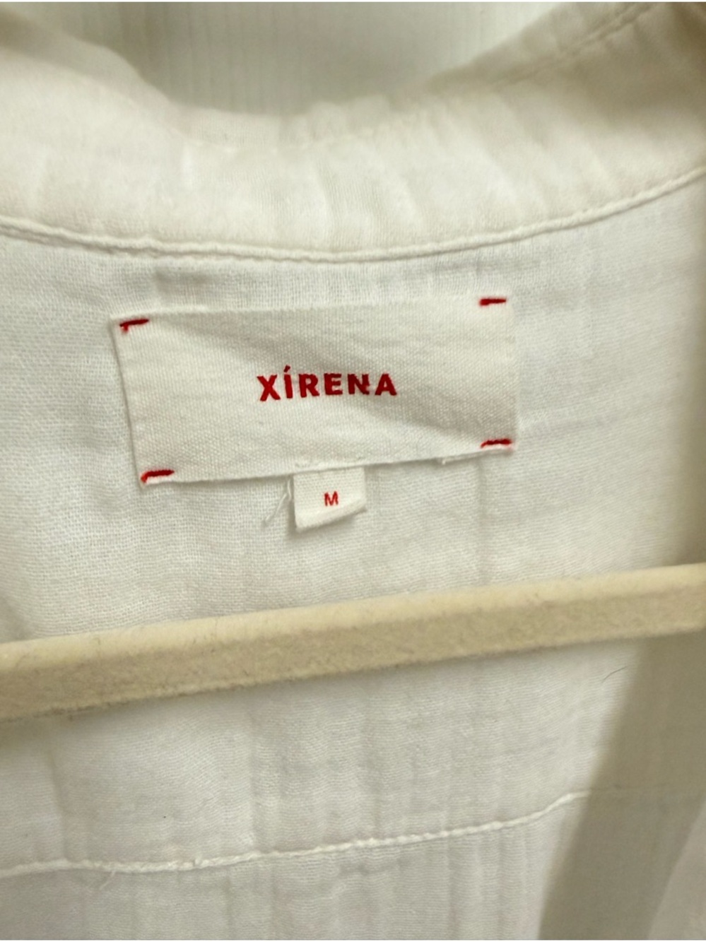 Xirena White Popover - Picture 3 of 10